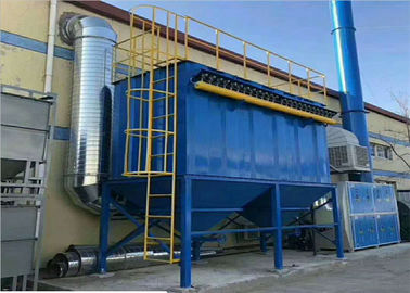 China Industriële van de de Filtratieboiler van Baghouse van de Impulszak het Stofcollector 4200m3/h-Luchtstroom leverancier