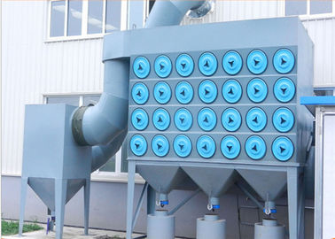 China Van de Rookbaghouse van de zakfilter de Vat Gelaste van de het Stofcollector Impuls van de het Gasdoos 5g/Nm3 fabriek