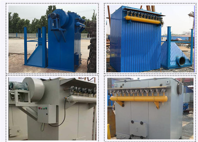 Industriële van de de Filtratieboiler van Baghouse van de Impulszak het Stofcollector 4200m3/h-Luchtstroom